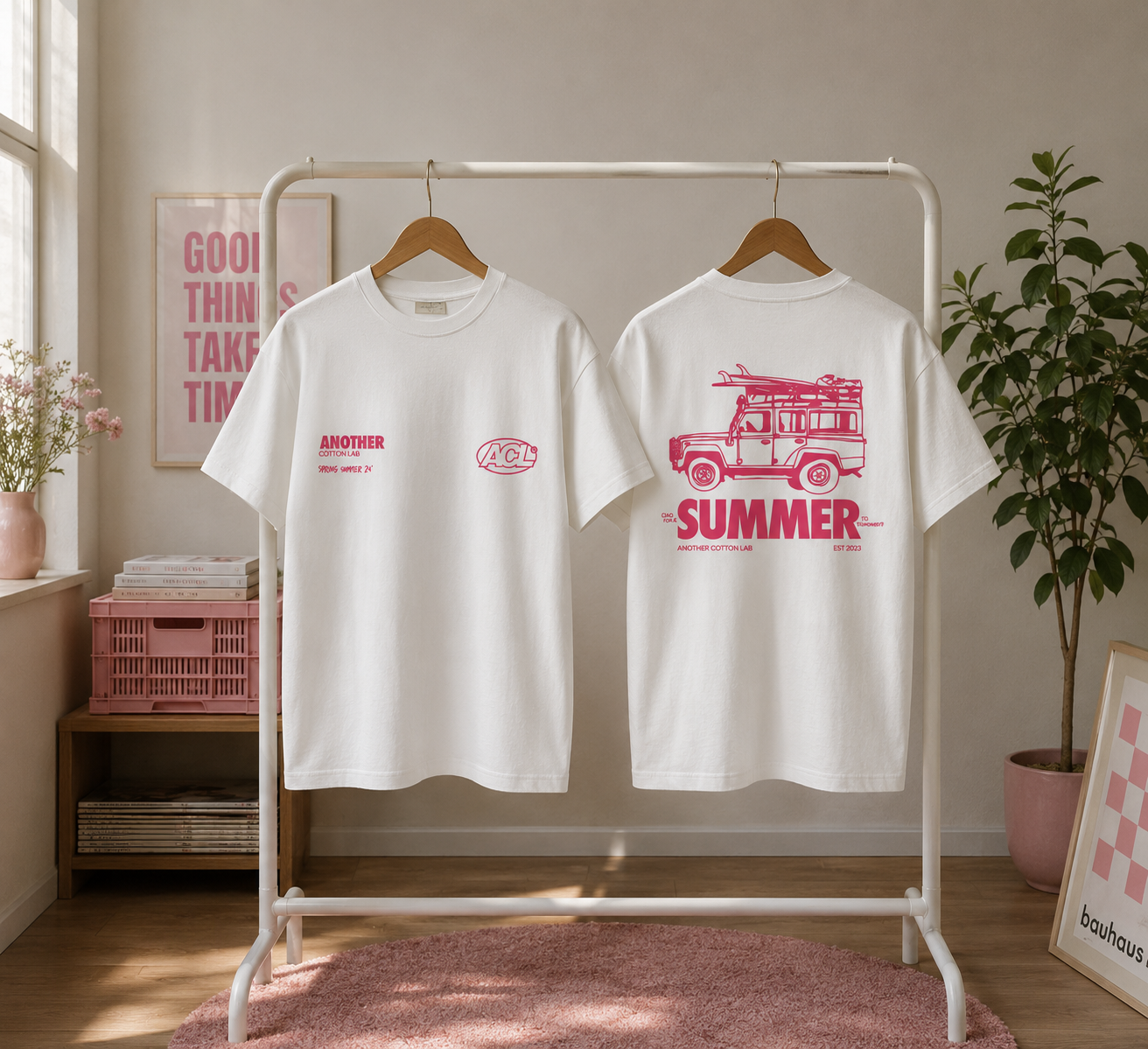 Camiseta Blanca "Summer"
