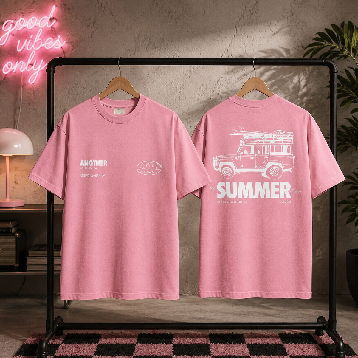Camiseta Rosa 